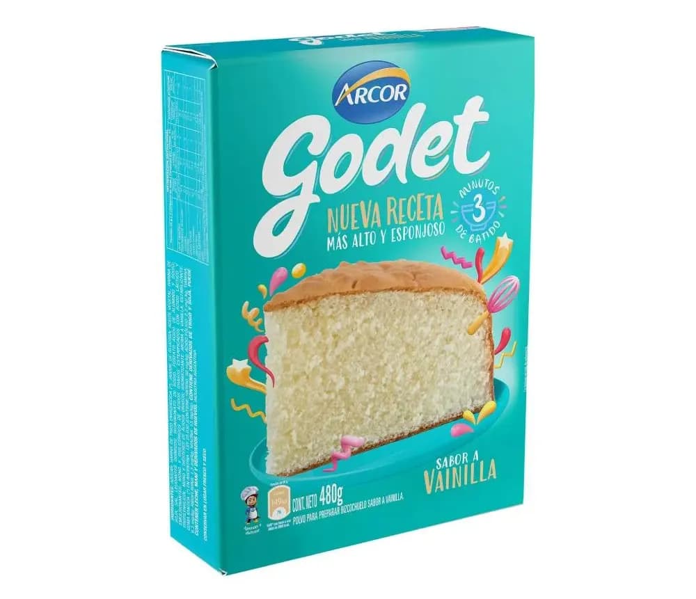 BIZCOCHUELO GODET VAINILLA