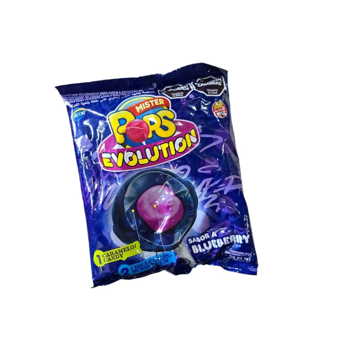 CHUPE MRPOPS BLUEBER 24X18G ARCOR