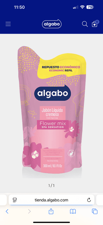 JABÓN LIQUIDO FLOWER MIX 300ml