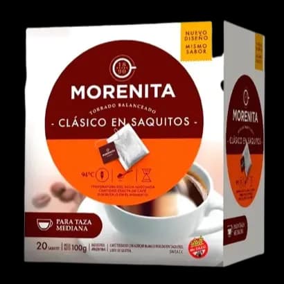 CAFÉ SAQUI MORENITA X 20 SOB