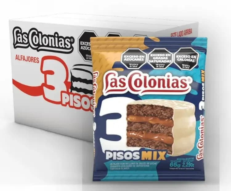 CAJA ALFA LAS COL MIX X24 COLONIAS