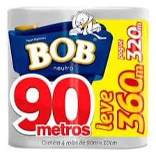 PAPEL BOB 4X90 HIGIENICO