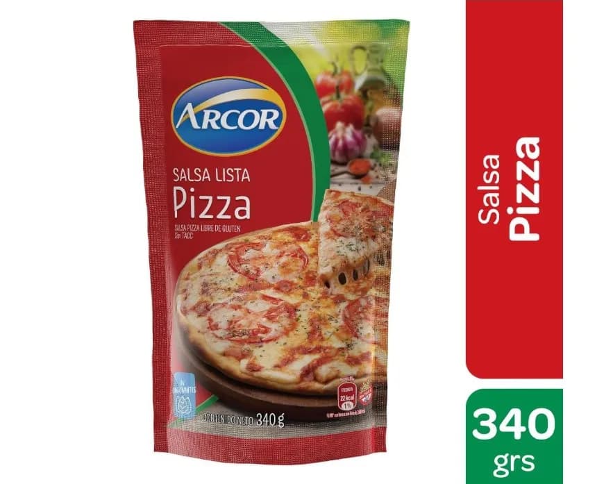 SALSA PIZA ARCOR 340G