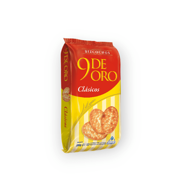 GALL 9 DE ORO BIZCOCHO x 200
