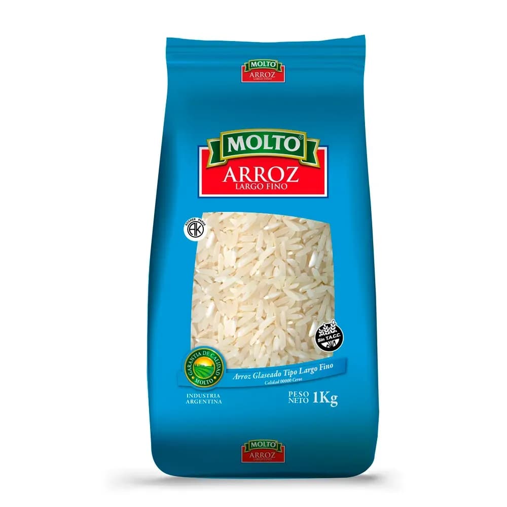 ARROZ MOLTO L FINO X 1KG