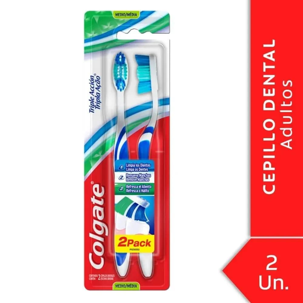 CEPILLO DENTAL SUAVE 360 2X1