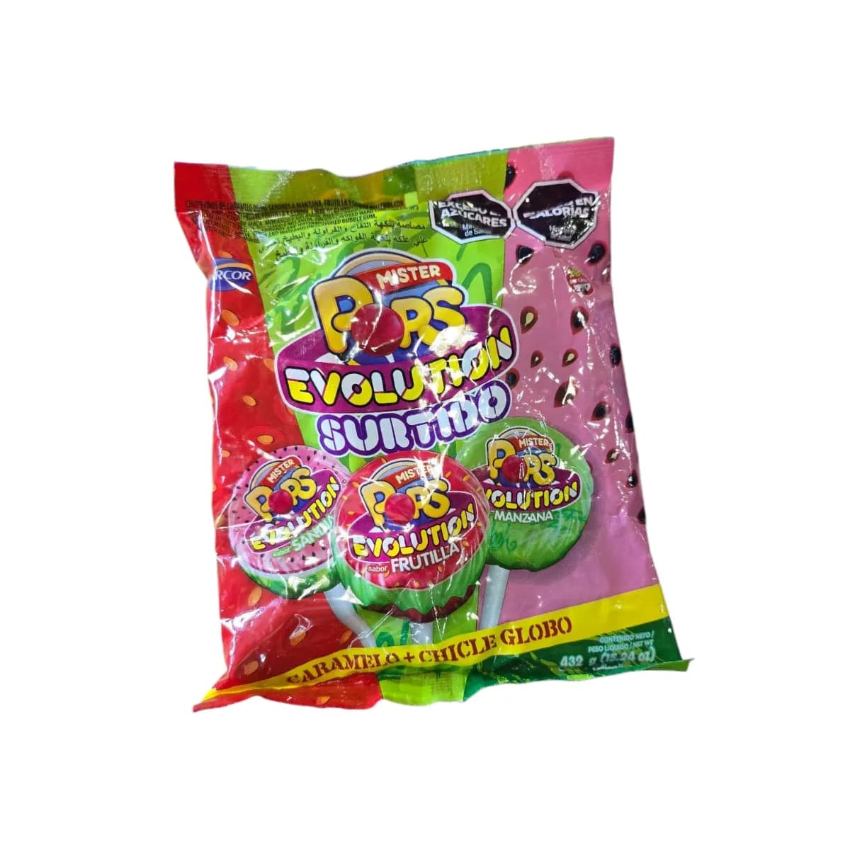 CHUPE MRPOPS SURTIDO 24X18G ARCOR