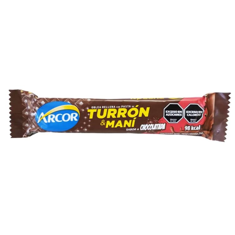 TURRON CHOCO ARCOR UNI