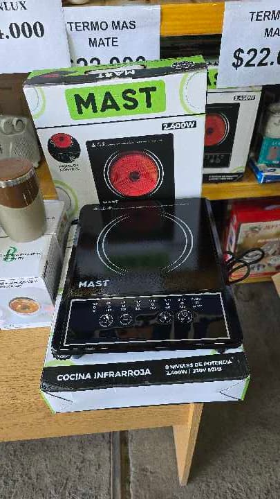 ANAFE ELECTRICO 8 NIVELES