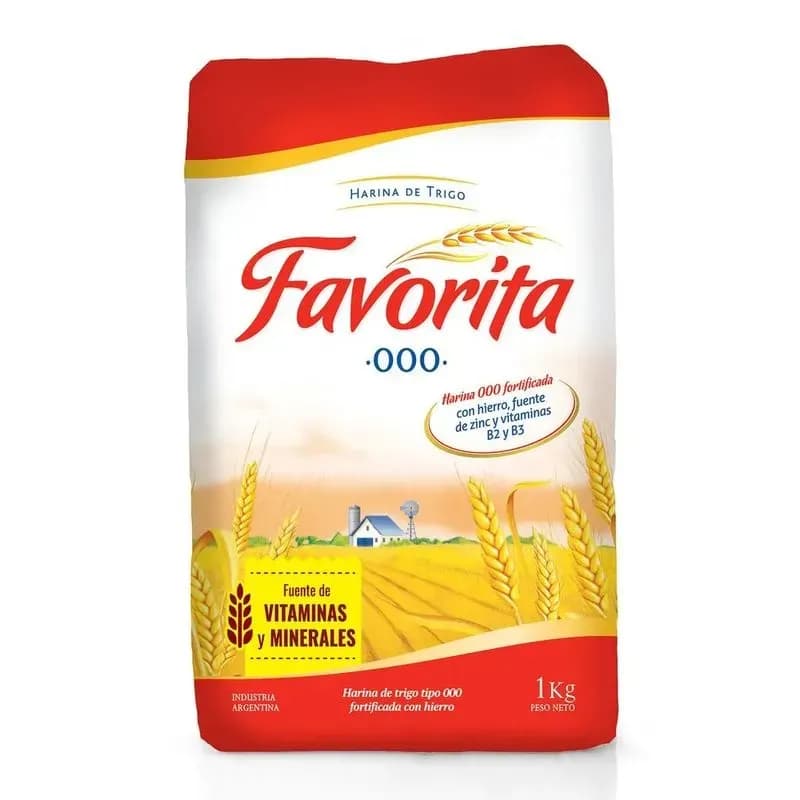 HARINA FAVORITA X 1 KG