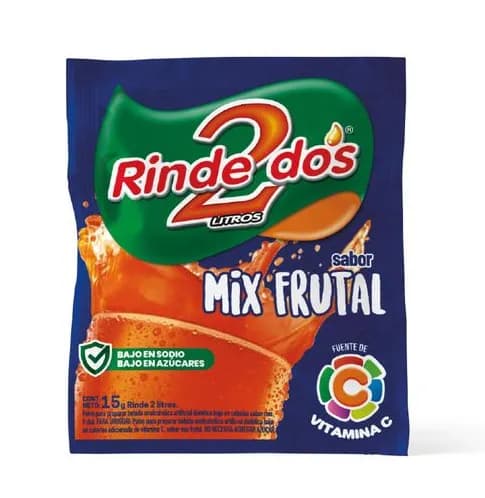 RINDE 2 MIX FRUTAL X 10 UN