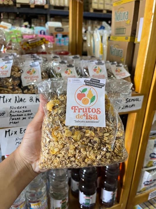 GRANOLA FIBRA X 200 GR FRUTOS DE ISA