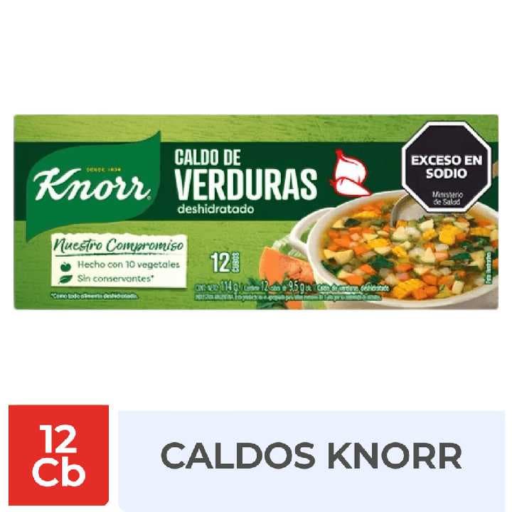 CALDO KNORR VERD X 12 UN.