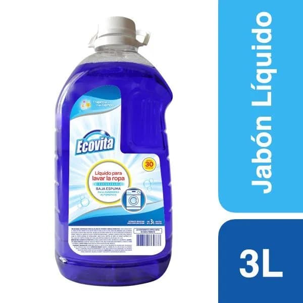 ECOVITA BOT X 3 LT J.L. JABON LIQUIDO