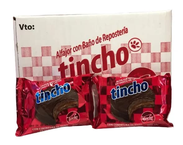 TINCHO SIM NEG CAJA X 40 ALFAJOR