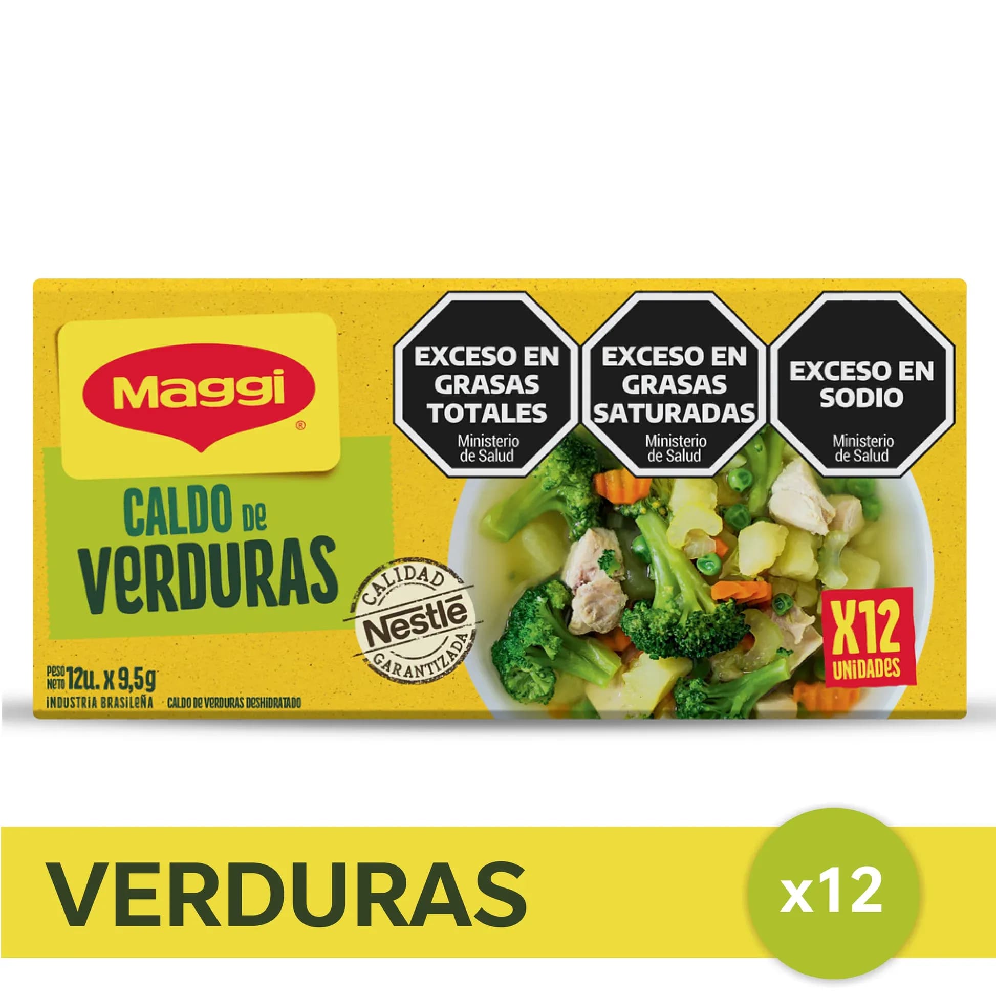 CALDO MAGGI VERDU x12 UN