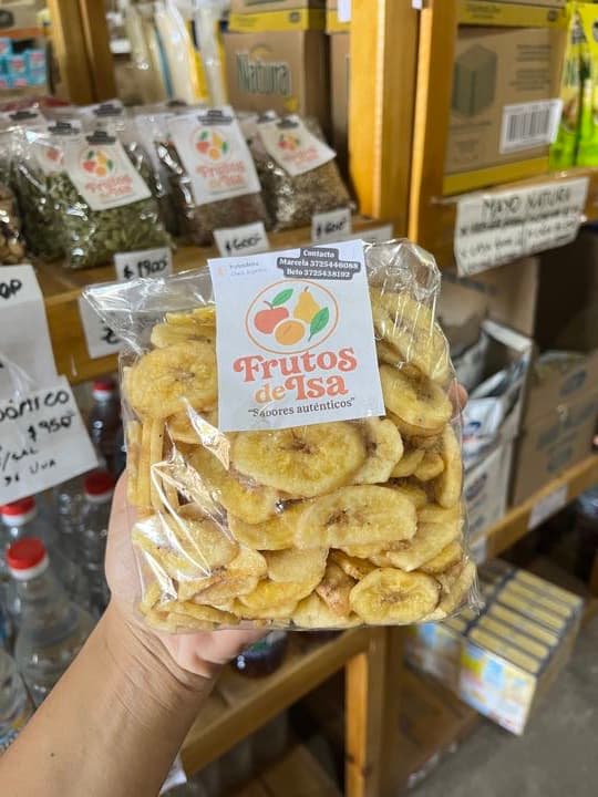 BANANA CHIP X 200GS FRUTOS DE ISA