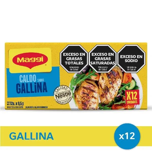 CALDO MAGGI GALLI x12 UN
