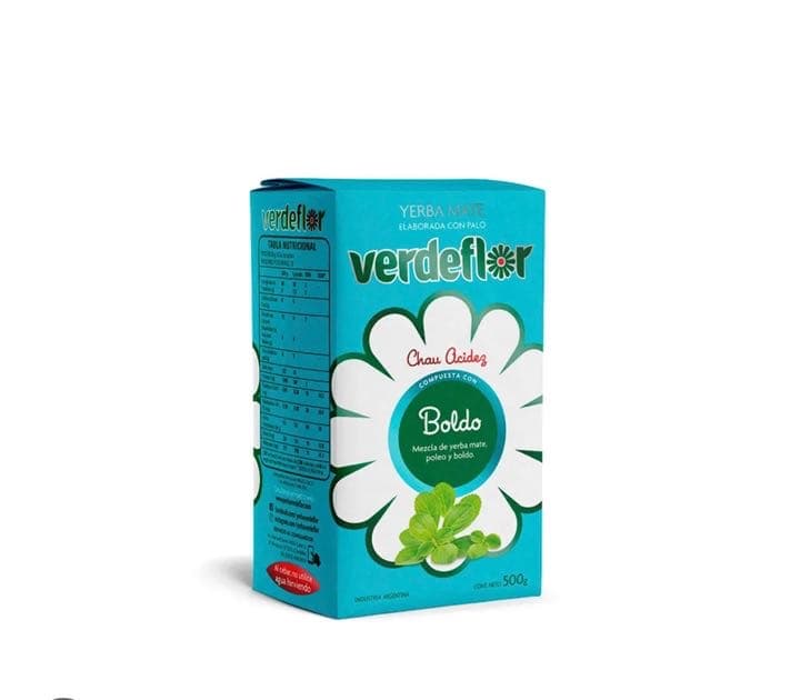 YERBA VERDEFLOR CON BOLDO 500gr (12)