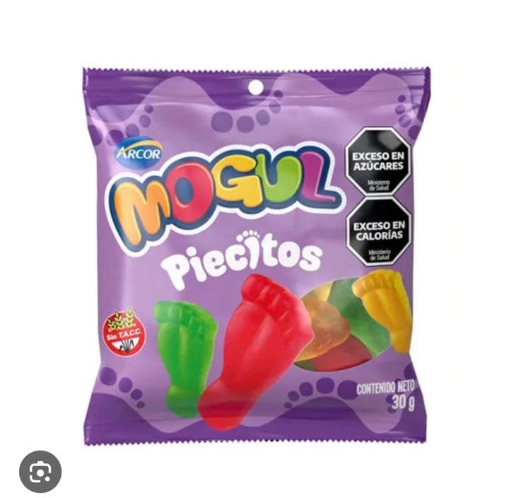GOMITA MOGUL PIECITOS 30gr unidad