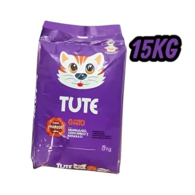 ALIM TUTE GATO X 15 KG NUTRIBON