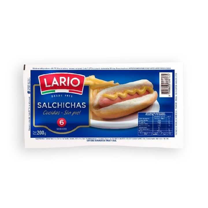 SALCHICHA LARIO PAQ 6